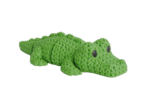 Articulated Crocodile animal figure with knit-inspired texture – Way2Cute.co.uk