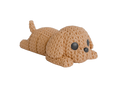 Articulated Dog animal figure with knit-inspired texture – Way2Cute.co.uk