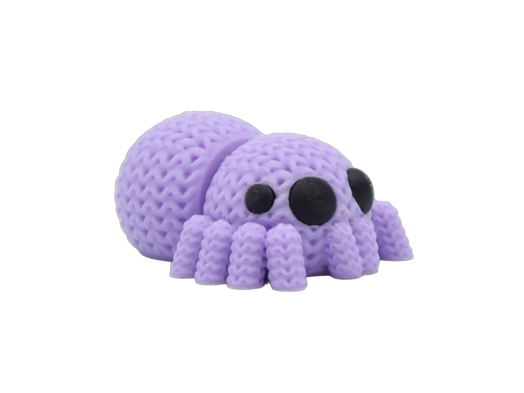 Articulated Spider animal figure with knit-inspired texture – Way2Cute.co.uk