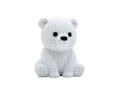 Baby Polar Bear animal figure with knit-inspired texture – Way2Cute.co.uk