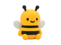 Bee animal figure with knit-inspired texture – Way2Cute.co.uk