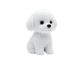 Bichon Frise Dog animal figure with knit-inspired texture – Way2Cute.co.uk
