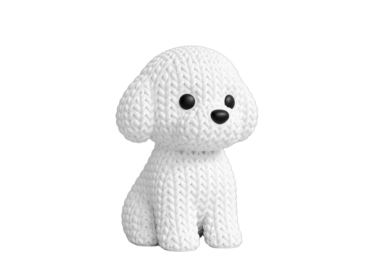 Bichon Frise Dog – additional product view 4 – Way2Cute.co.uk
