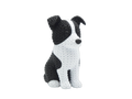 Border Collie Dog animal figure with knit-inspired texture – Way2Cute.co.uk