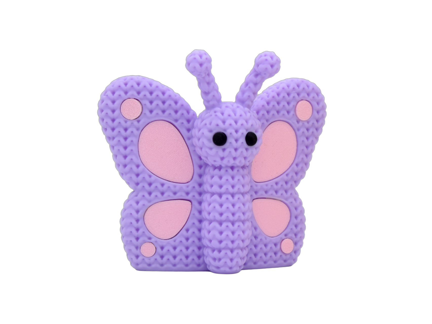 Butterfly animal figure with knit-inspired texture – Way2Cute.co.uk