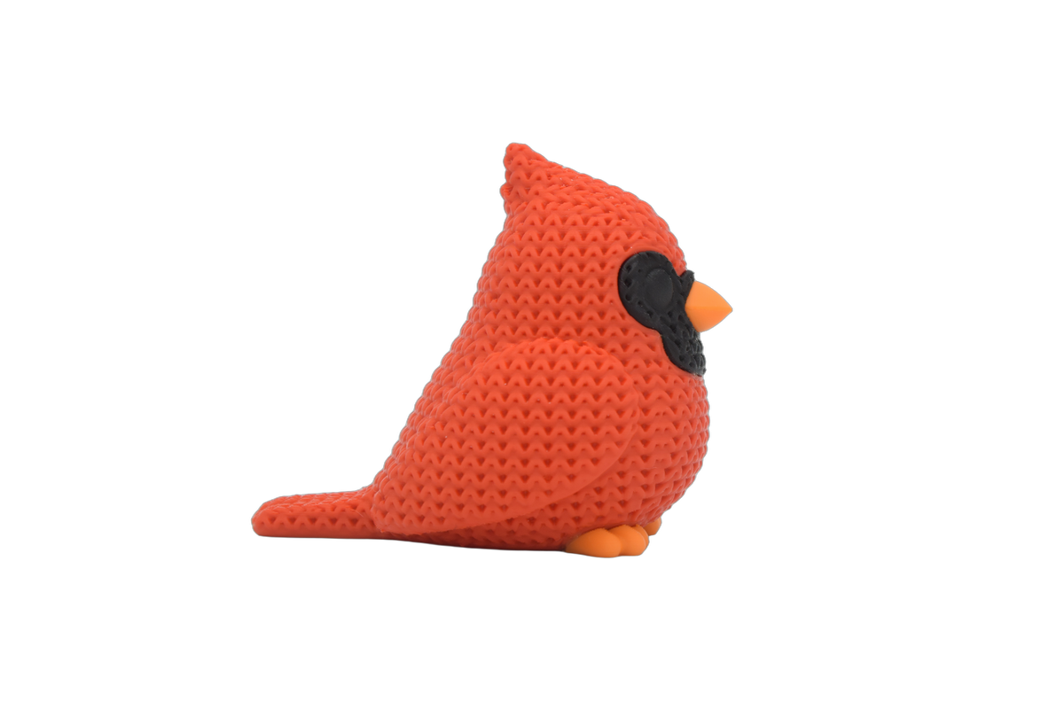 Cardinal Bird – additional product view 3 – Way2Cute.co.uk