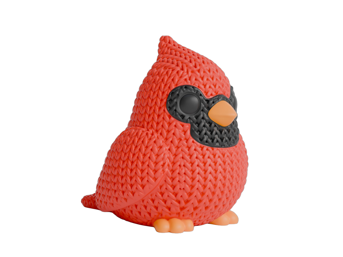Cardinal Bird – additional product view 4 – Way2Cute.co.uk
