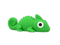 Chameleon animal figure with knit-inspired texture – Way2Cute.co.uk