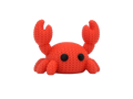 Crab animal figure with knit-inspired texture – Way2Cute.co.uk