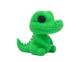 Crocodile animal figure with knit-inspired texture – Way2Cute.co.uk
