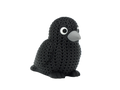 Crow animal figure with knit-inspired texture – Way2Cute.co.uk