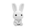 Easter Bunny Rabbit animal figure with knit-inspired texture – Way2Cute.co.uk