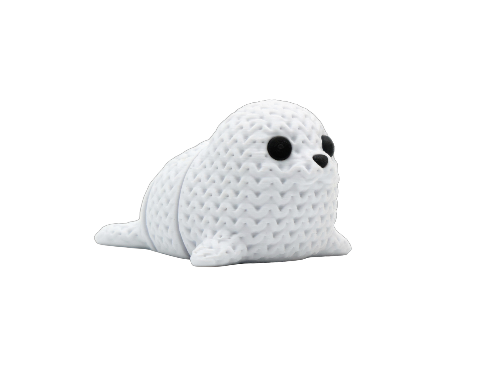 Flexi Seal animal figure with knit-inspired texture – Way2Cute.co.uk