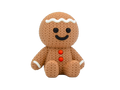 Gingerbread Man animal figure with knit-inspired texture – Way2Cute.co.uk