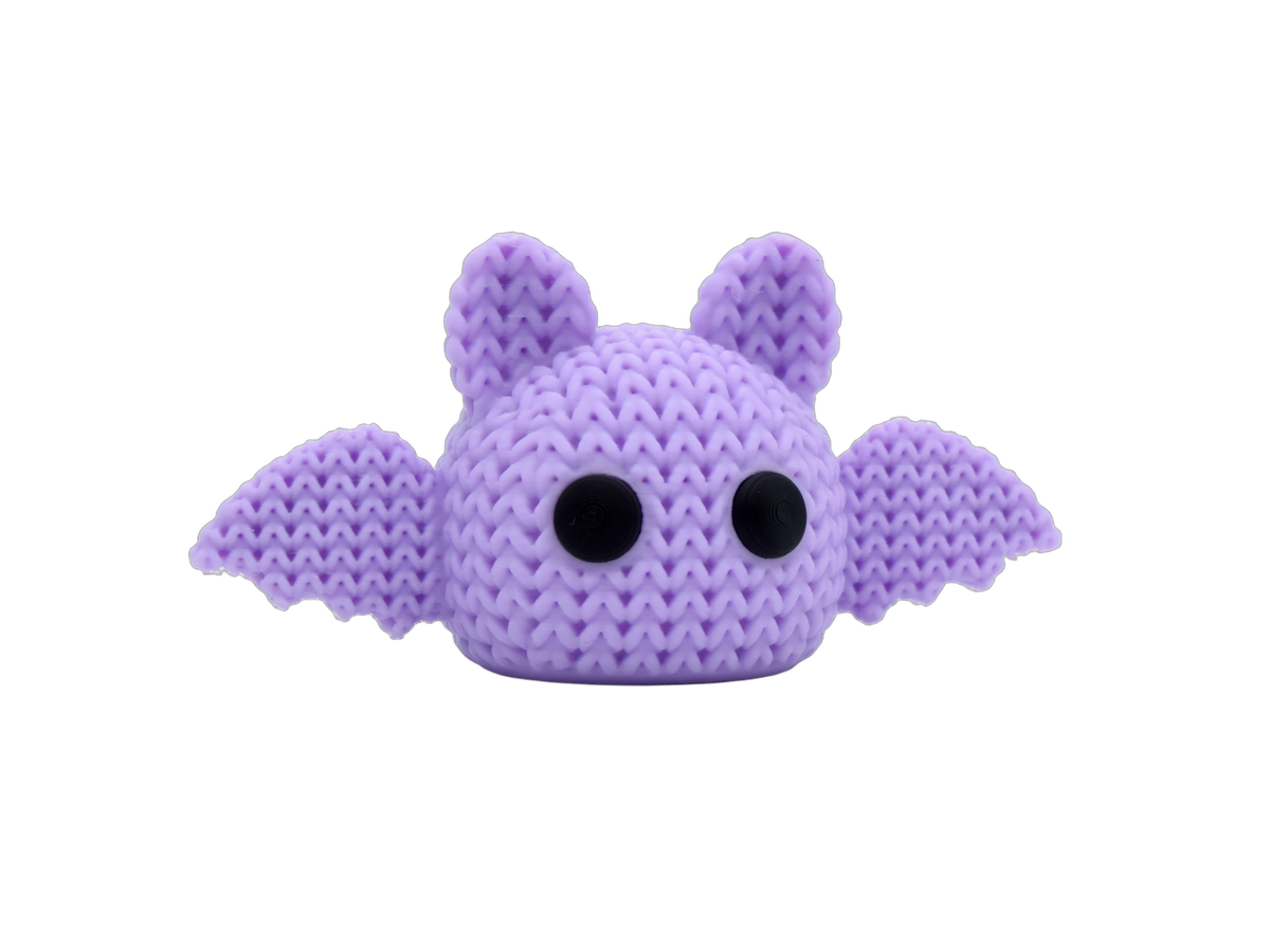 Halloween Bat animal figure with knit-inspired texture – Way2Cute.co.uk