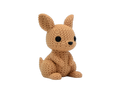 Kangaroo animal figure with knit-inspired texture – Way2Cute.co.uk