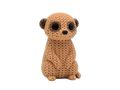 Meerkat animal figure with knit-inspired texture – Way2Cute.co.uk