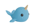 Narwhal animal figure with knit-inspired texture – Way2Cute.co.uk