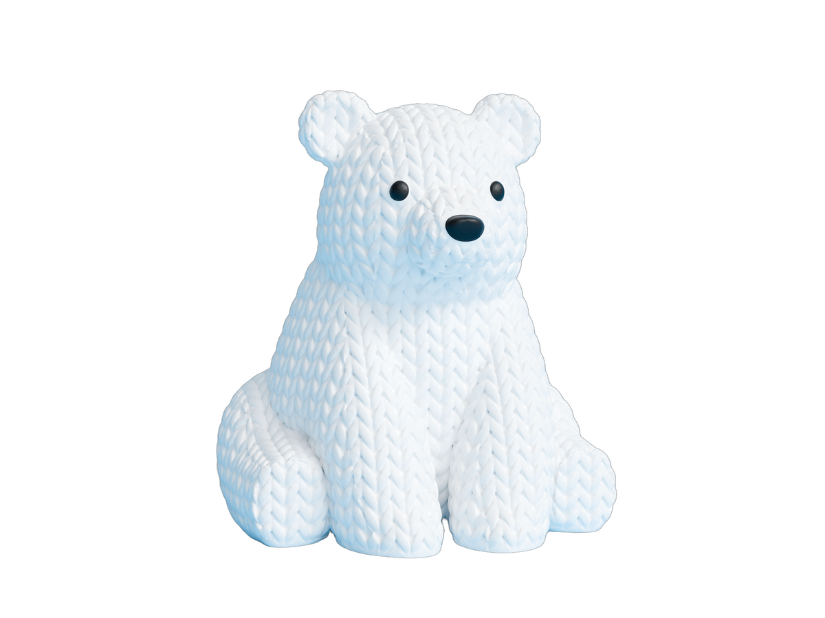 Polar Bear – additional product view 3 – Way2Cute.co.uk