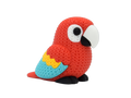 Scarlet Macaw Parrot animal figure with knit-inspired texture – Way2Cute.co.uk