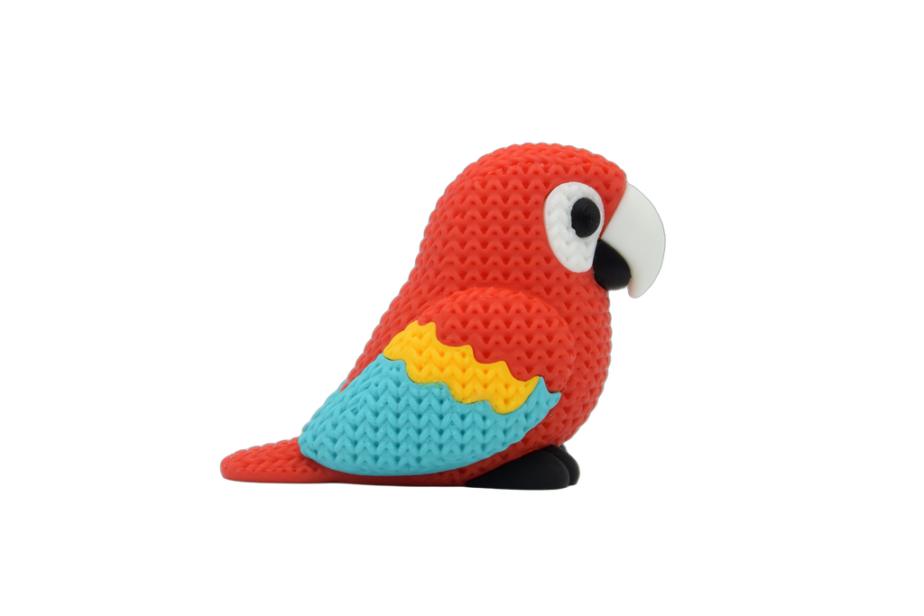 Scarlet Macaw Parrot – additional product view 3 – Way2Cute.co.uk