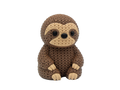 Sloth animal figure with knit-inspired texture – Way2Cute.co.uk