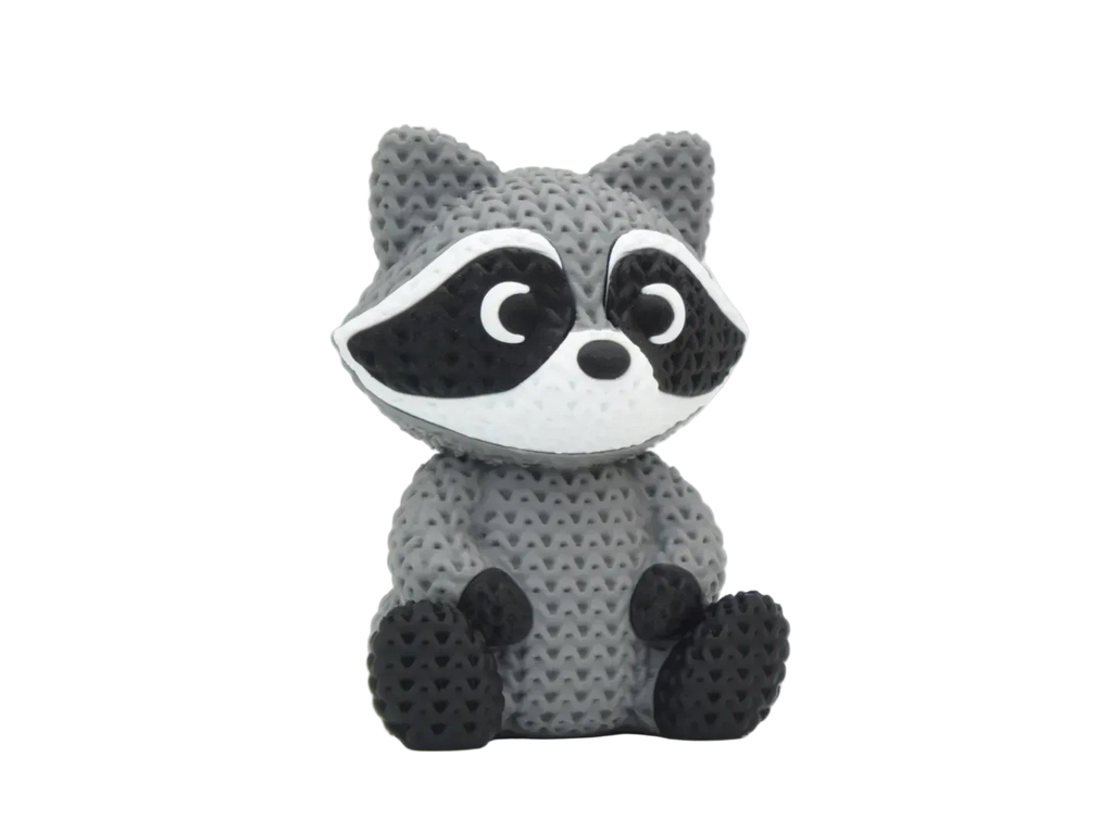 Raccoon – Knit-Inspired Texture