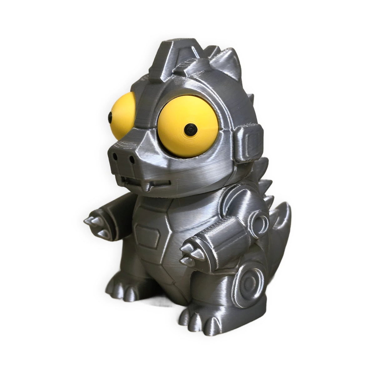 Goofy Mecha Godzilla – Moving Eyes – view 1 – Way2Cute.co.uk