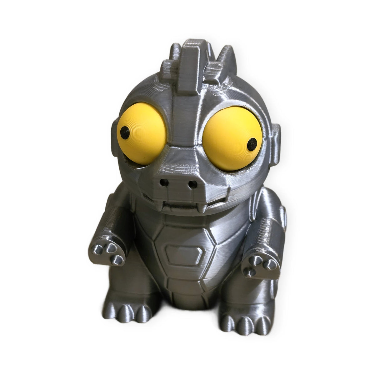Goofy Mecha Godzilla – Moving Eyes – view 2 – Way2Cute.co.uk