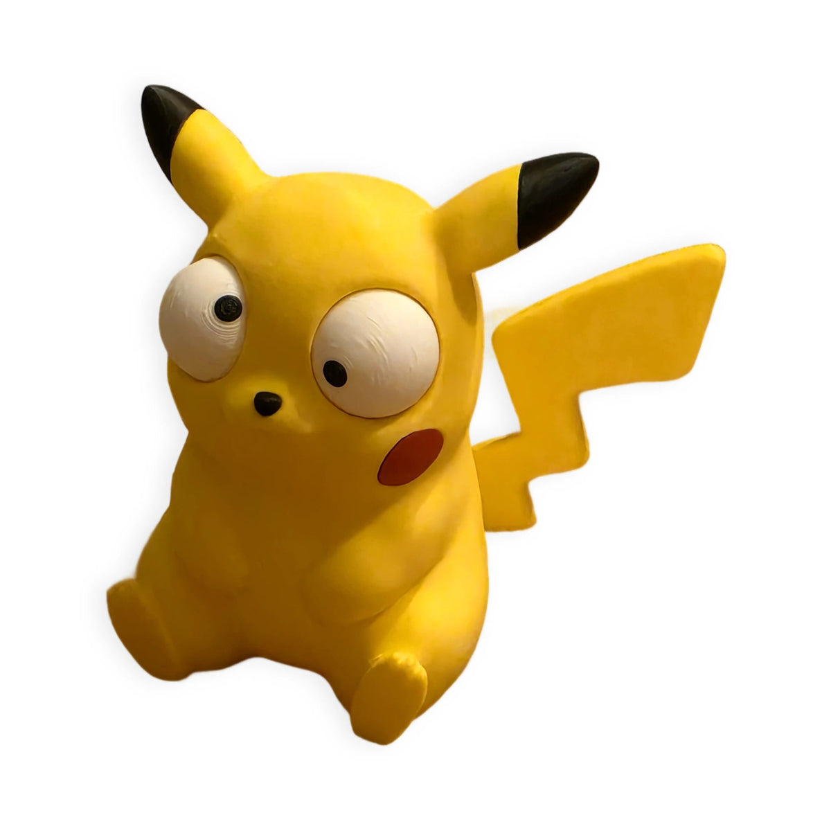 Goofy Pikachu – Moving Eyes – view 2 – Way2Cute.co.uk