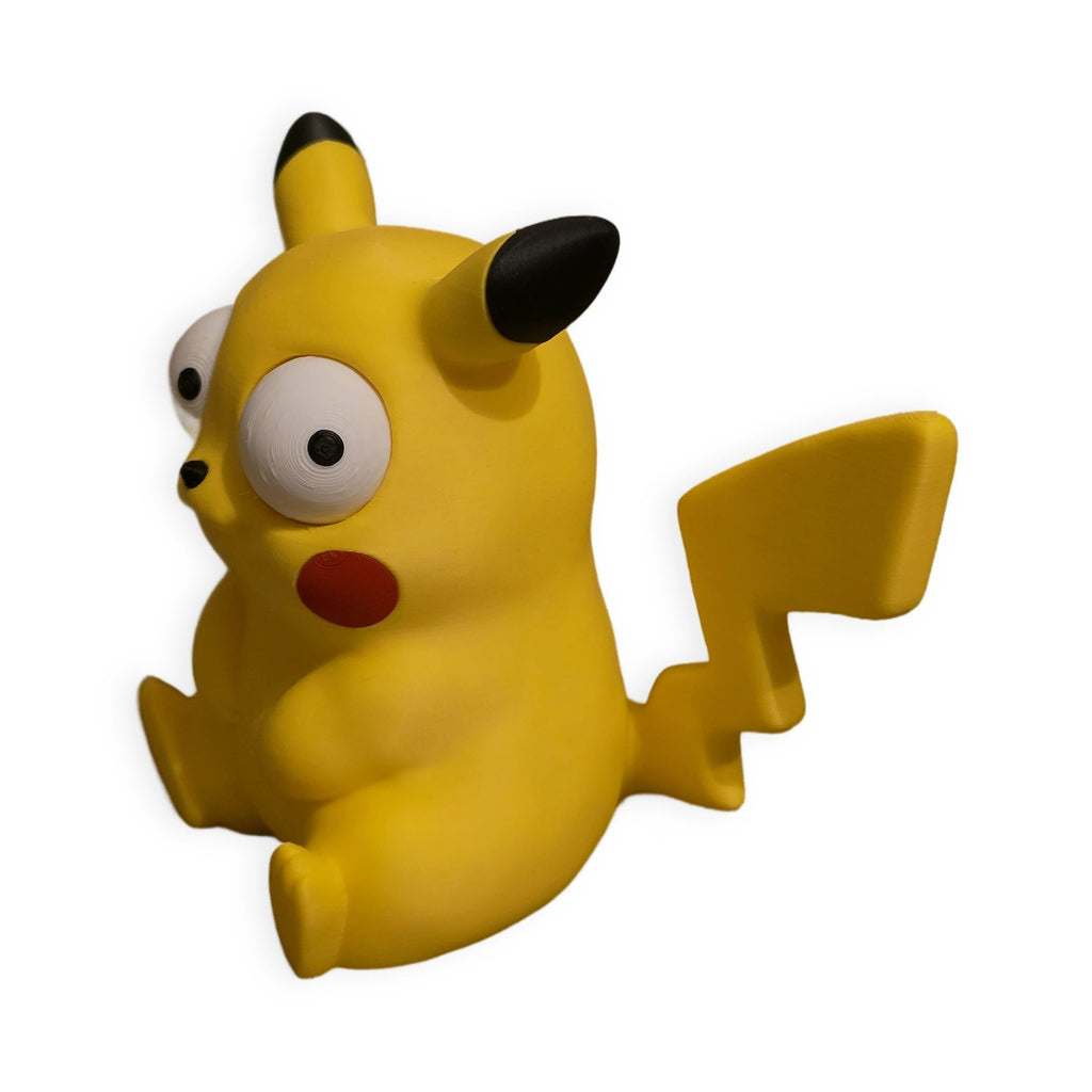 Goofy Pikachu – Moving Eyes – view 4 – Way2Cute.co.uk