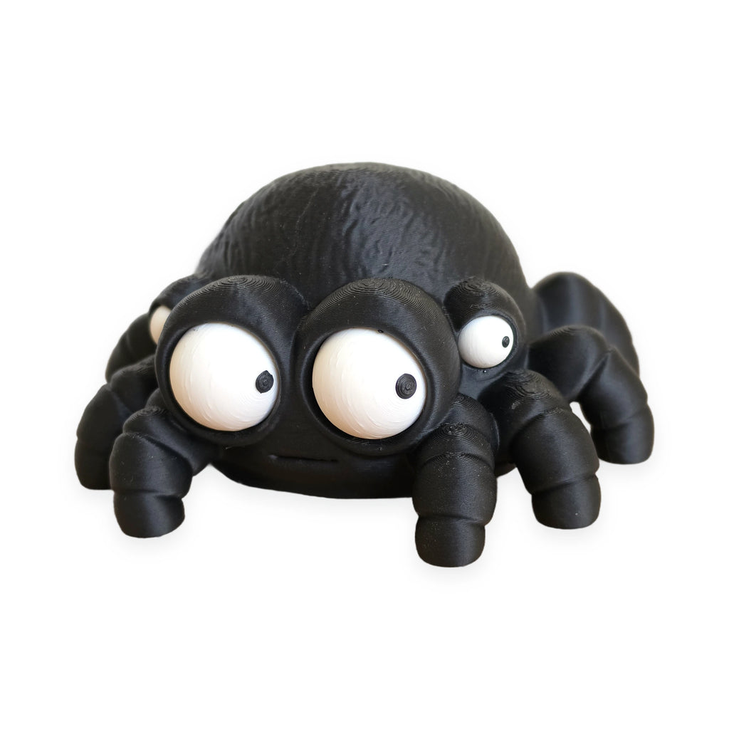 Goofy Spider – Moving Eyes – view 3 – Way2Cute.co.uk