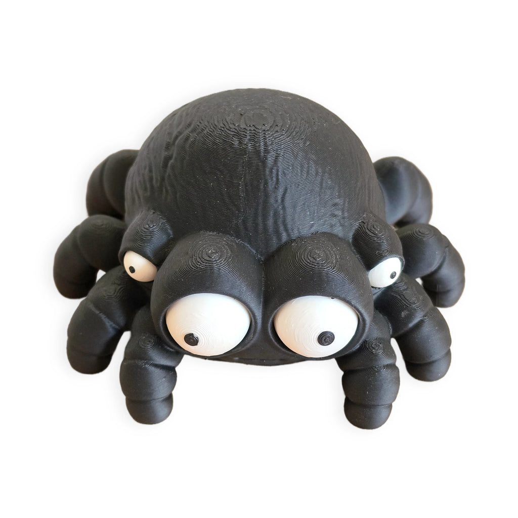 Goofy Spider – Moving Eyes – view 4 – Way2Cute.co.uk