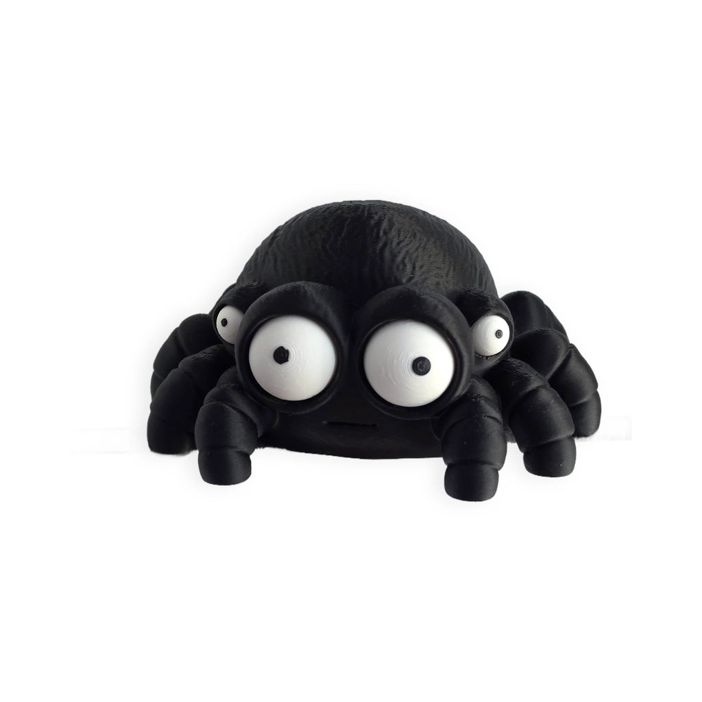 Goofy Spider – Moving Eyes – view 5 – Way2Cute.co.uk