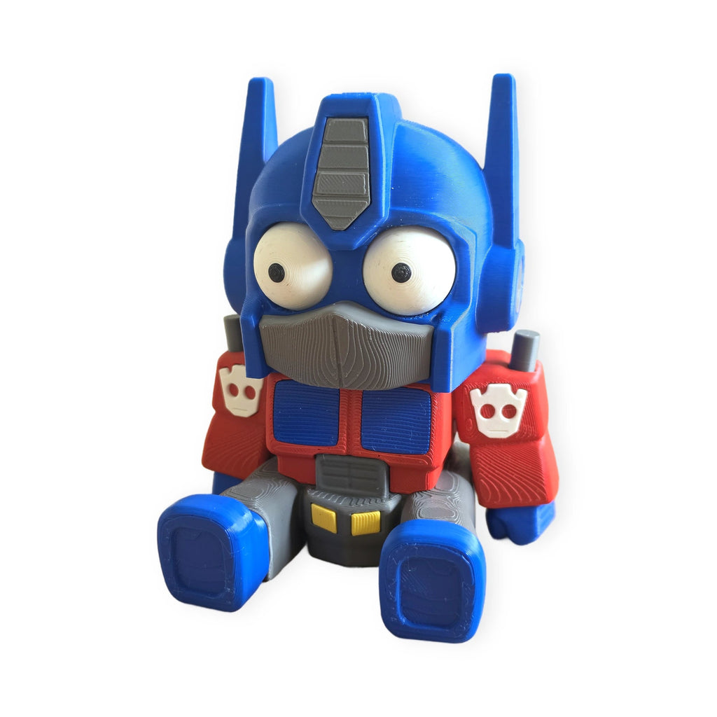 Goofy Optimus Prime – Moving Eyes – view 2 – Way2Cute.co.uk