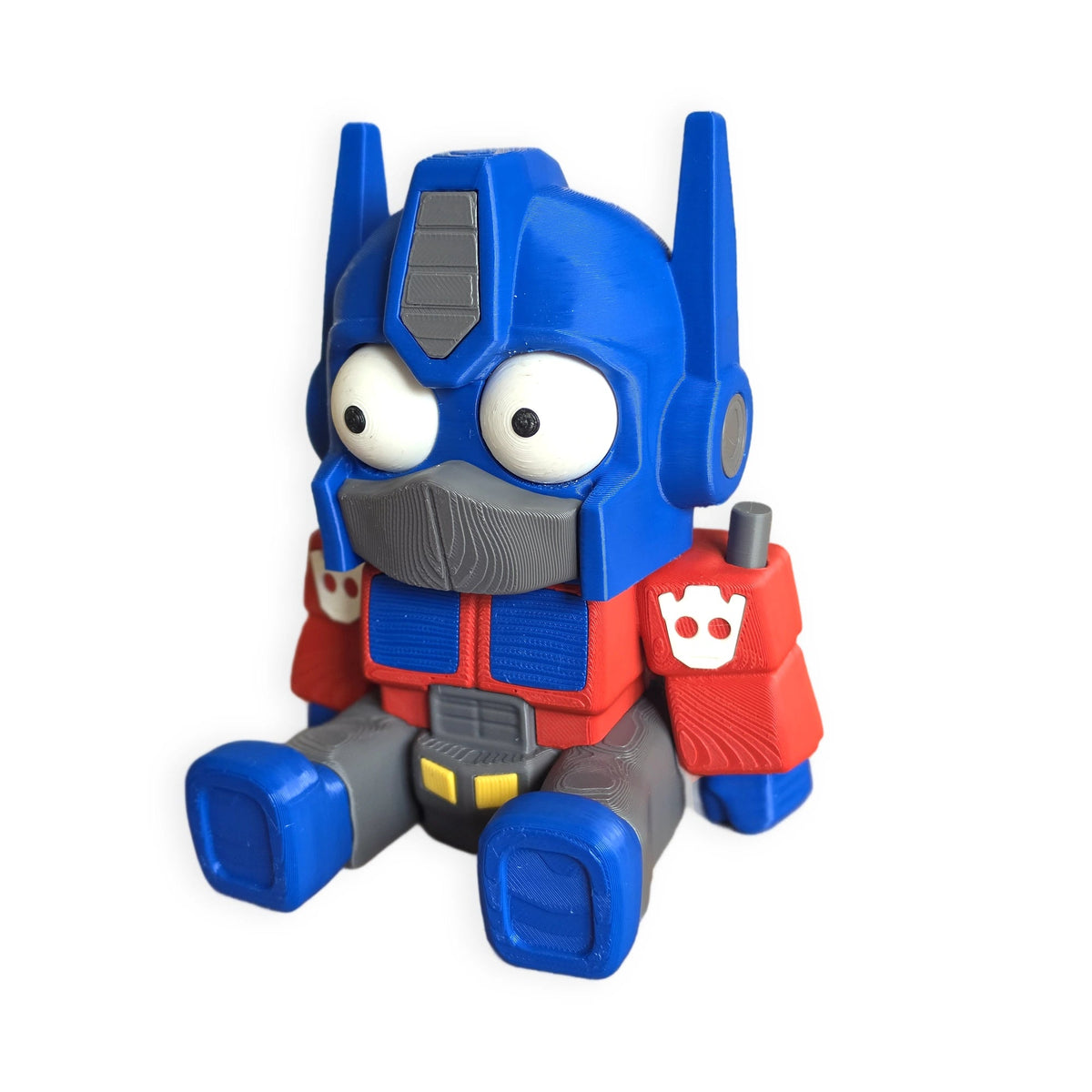 Goofy Optimus Prime – Moving Eyes – view 3 – Way2Cute.co.uk
