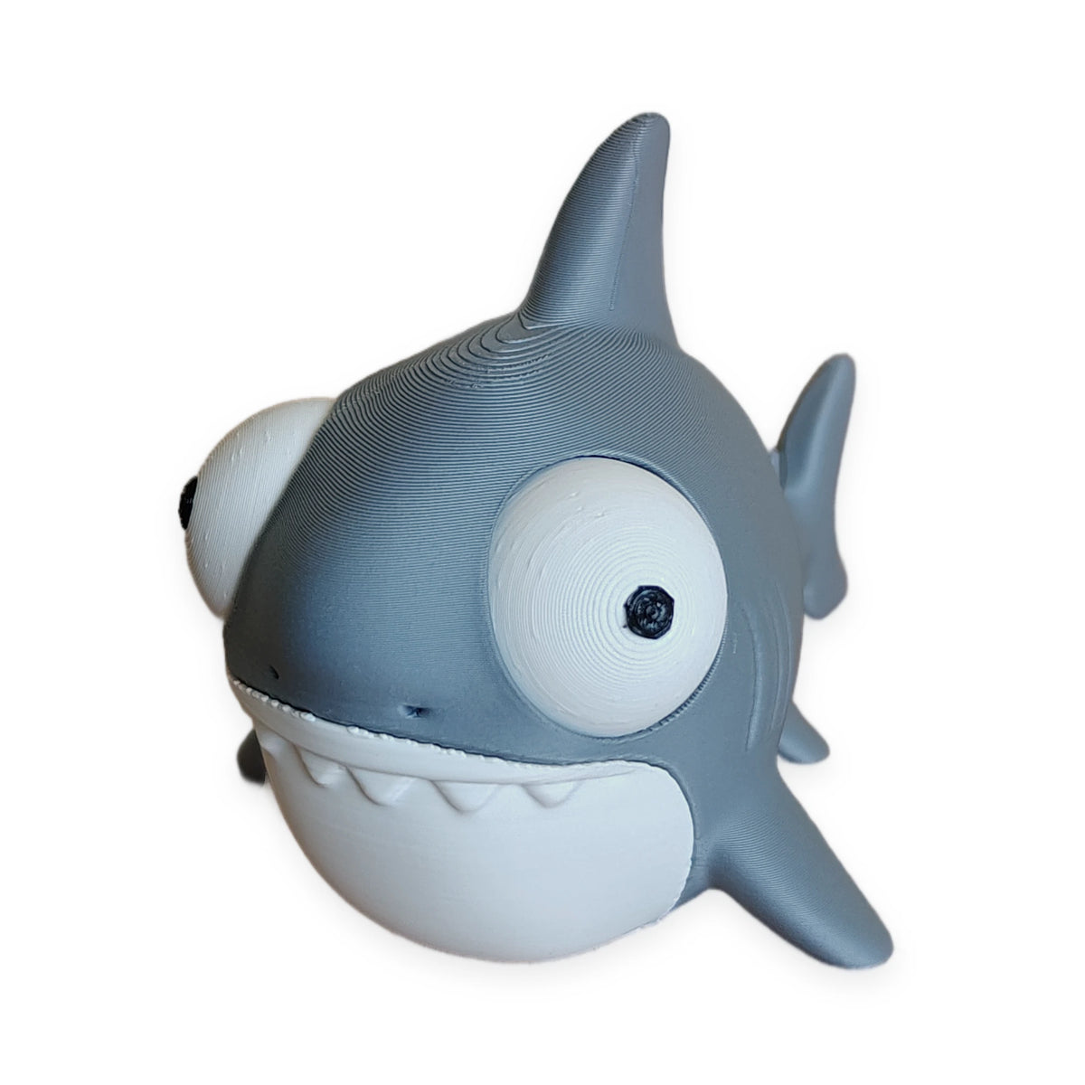 Goofy Shark – Moving Eyes – view 4 – Way2Cute.co.uk