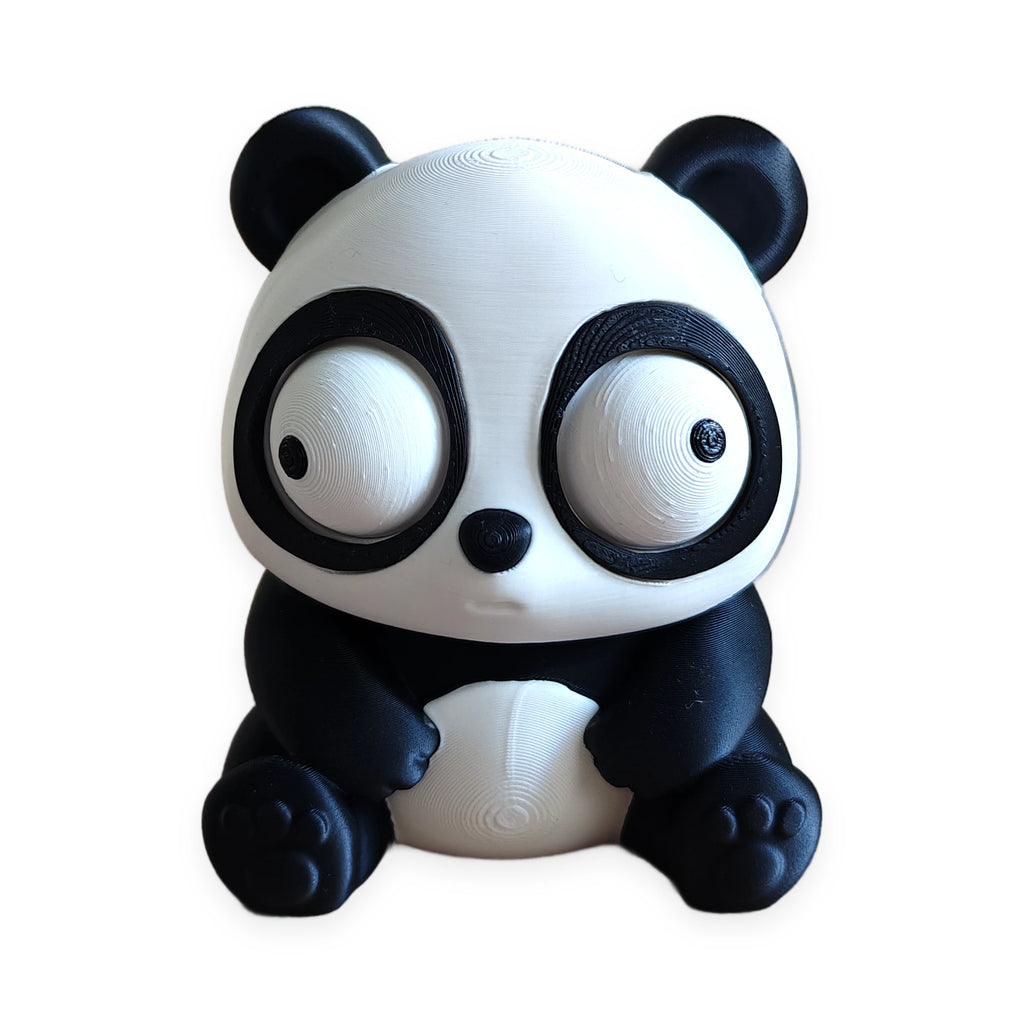Goofy Panda – Moving Eyes – view 1 – Way2Cute.co.uk