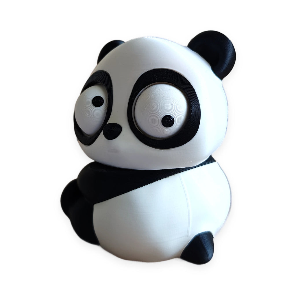 Goofy Panda – Moving Eyes – view 4 – Way2Cute.co.uk