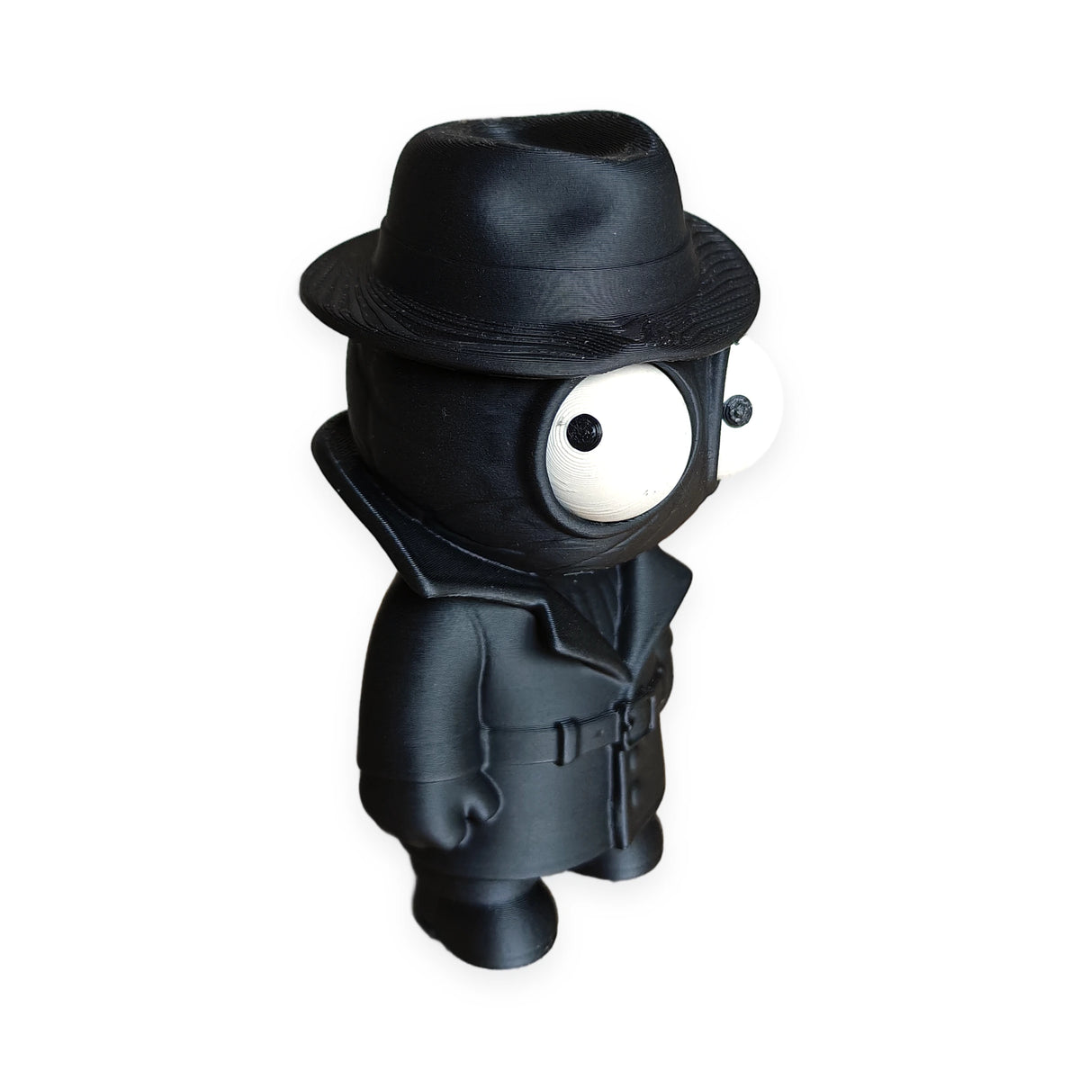 Goofy Spider Noir – Moving Eyes – view 3 – Way2Cute.co.uk