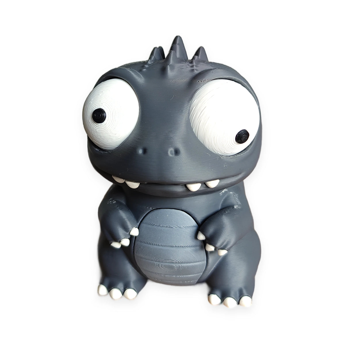 Goofy Godzilla – Moving Eyes – view 1 – Way2Cute.co.uk