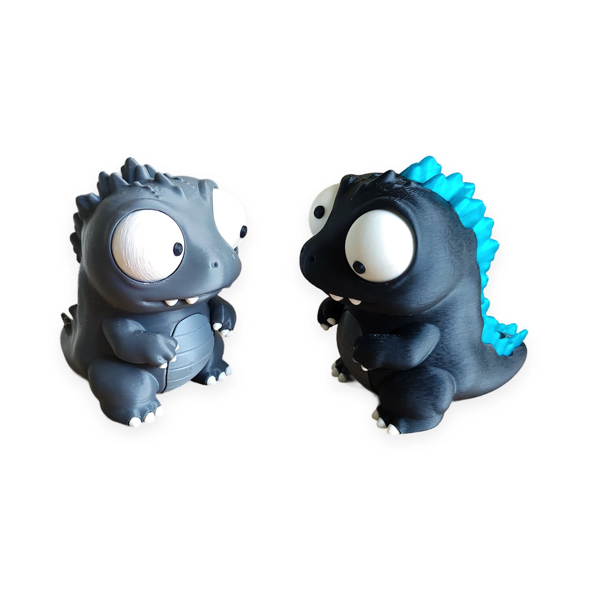 Goofy Godzilla – Moving Eyes – view 5 – Way2Cute.co.uk