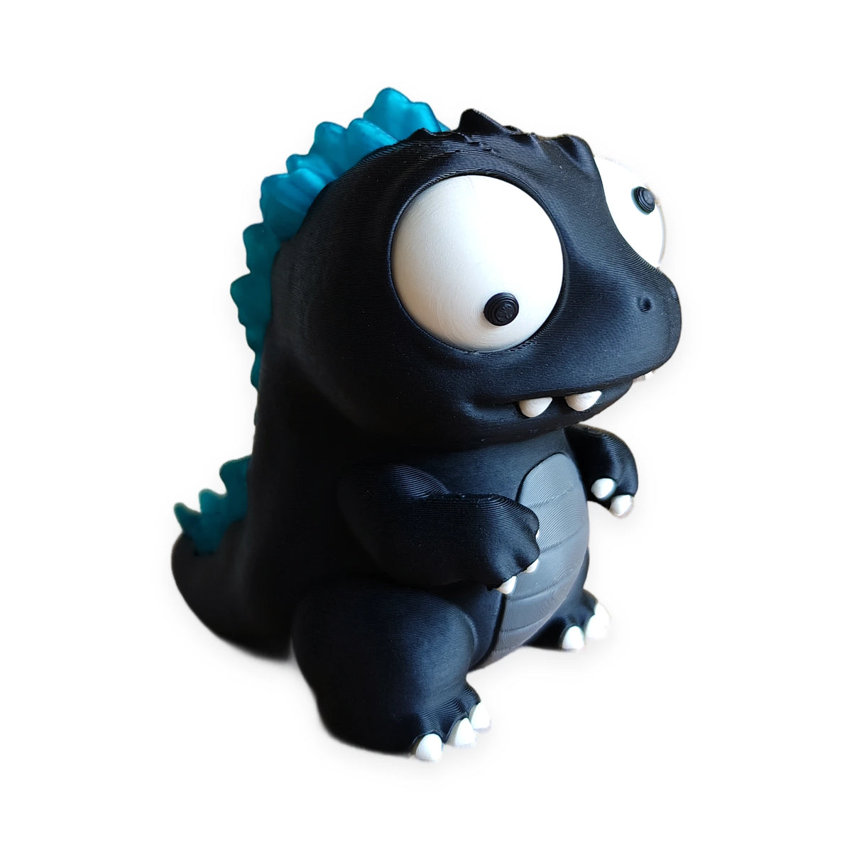 Goofy Godzilla – Moving Eyes – view 6 – Way2Cute.co.uk