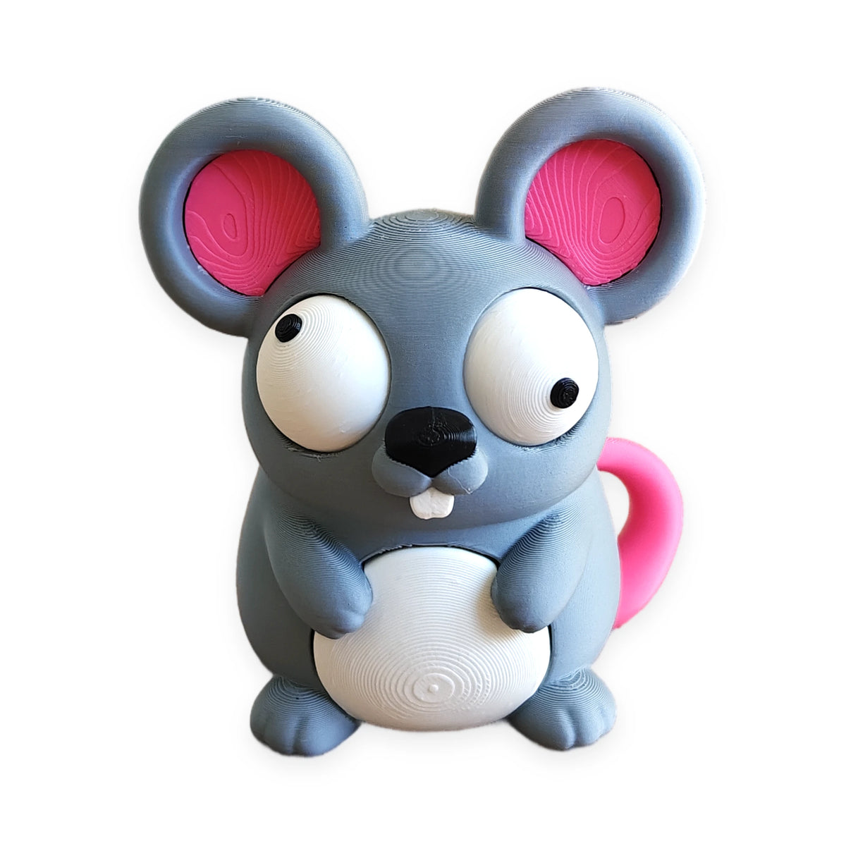 Goofy Mouse – Moving Eyes – view 2 – Way2Cute.co.uk
