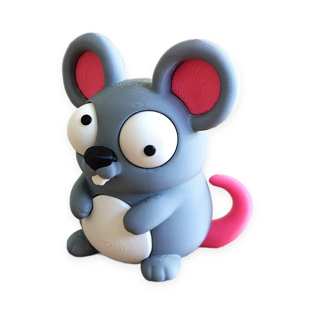 Goofy Mouse – Moving Eyes – view 3 – Way2Cute.co.uk