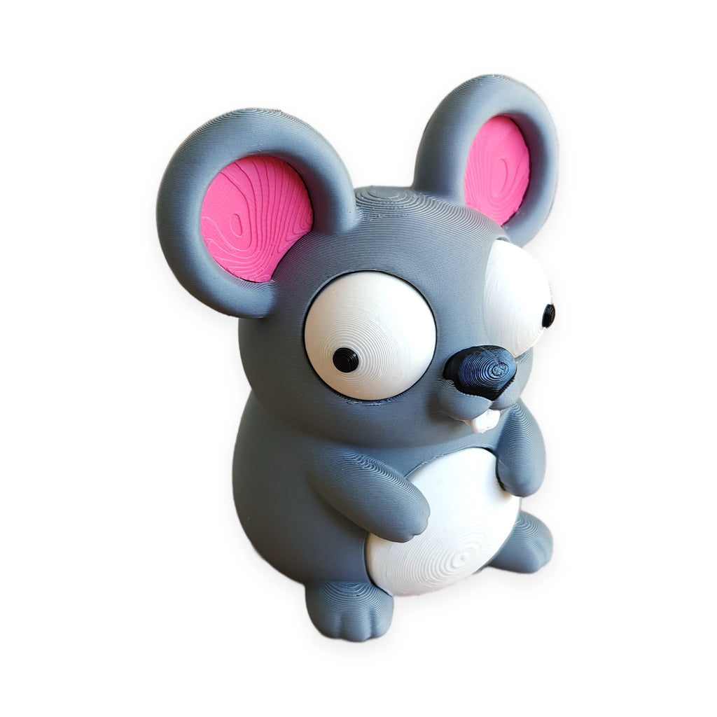 Goofy Mouse – Moving Eyes – view 4 – Way2Cute.co.uk