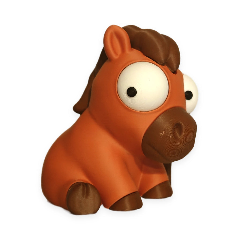 Goofy Horse – Moving Eyes – view 3 – Way2Cute.co.uk
