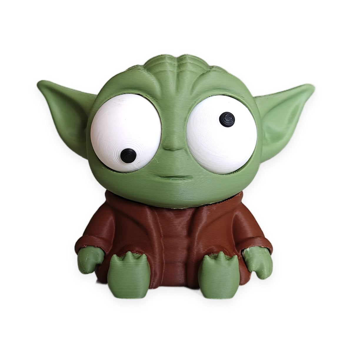 Goofy Yoda – Moving Eyes – view 1 – Way2Cute.co.uk