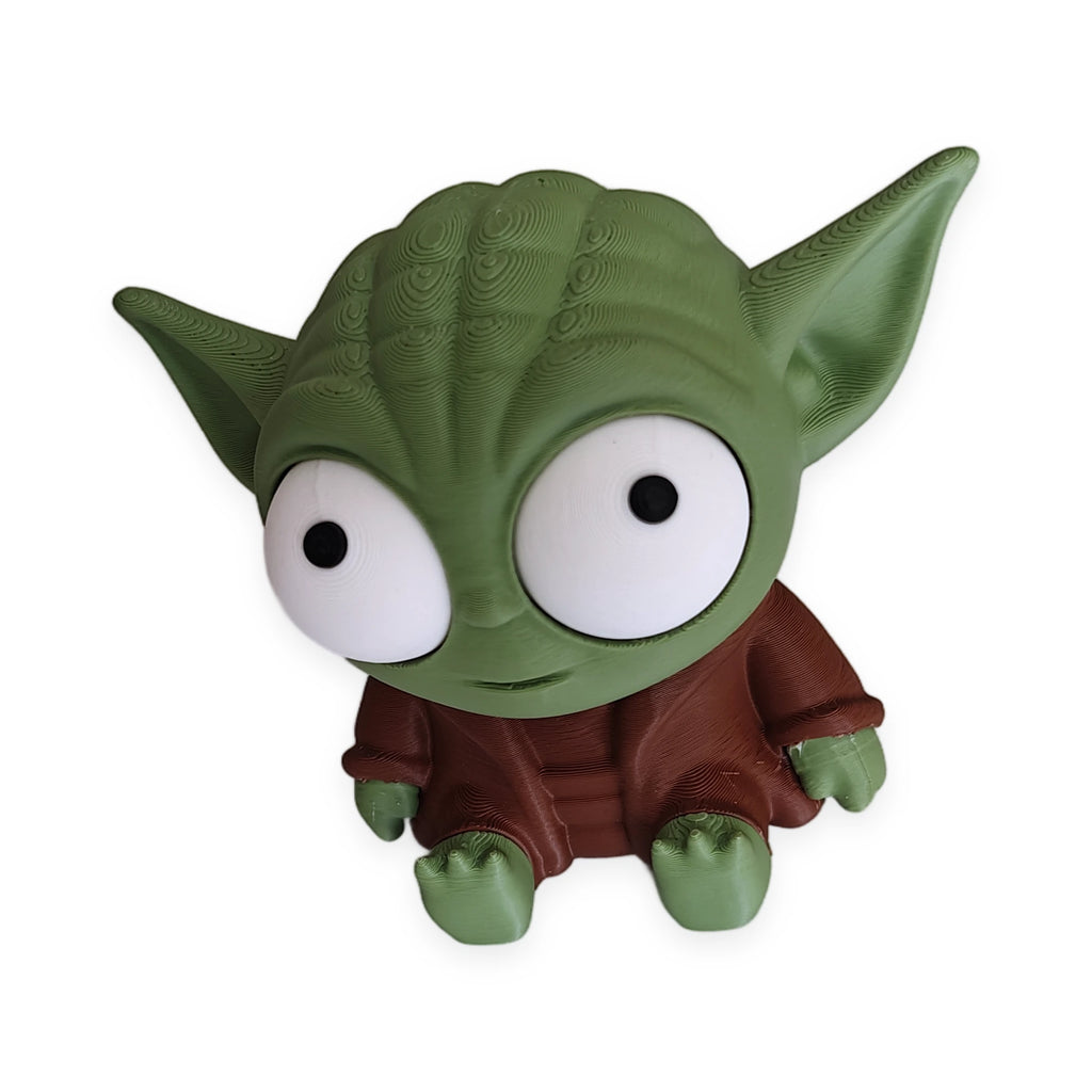 Goofy Yoda – Moving Eyes – view 5 – Way2Cute.co.uk