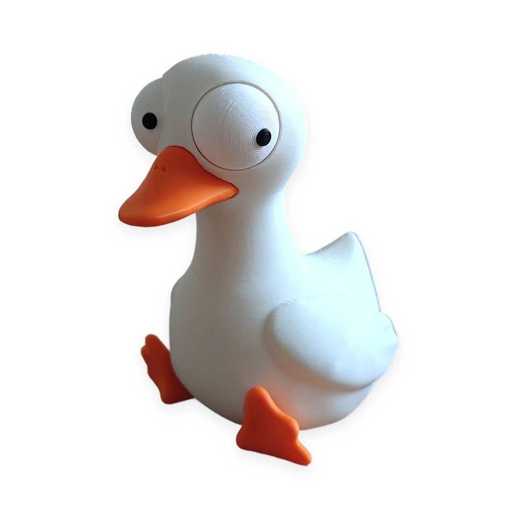 Goofy Goose – Moving Eyes – view 3 – Way2Cute.co.uk